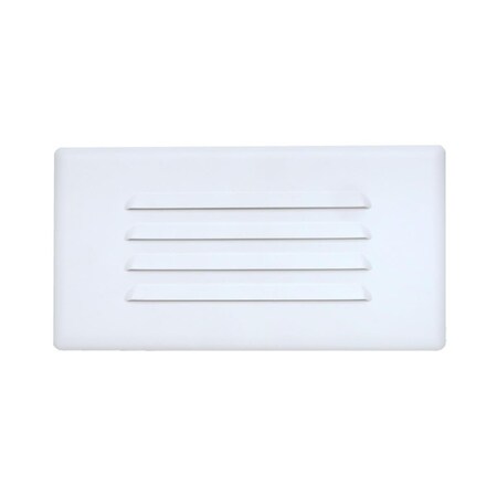 Nicor Lighting NICOR Lighting 15811COVER 10 in. Louvered Step Light Faceplate Cover 15811COVER